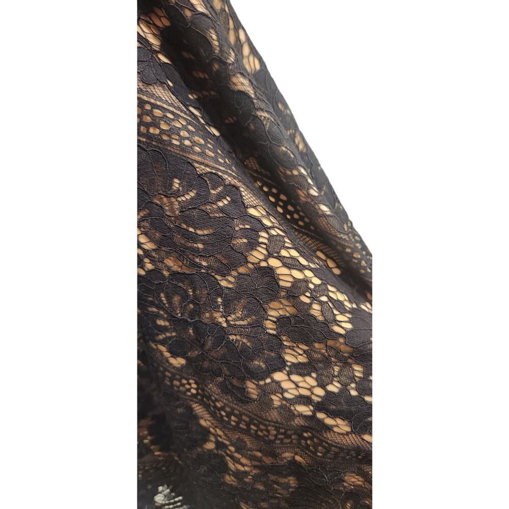 City Studio Junior Size 0 Black Lace Dress - Picture 5 of 6